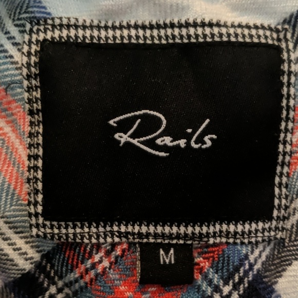 RAILS * CROP HUNTER PLAID BUTTON FRONT - Picture 6 of 13